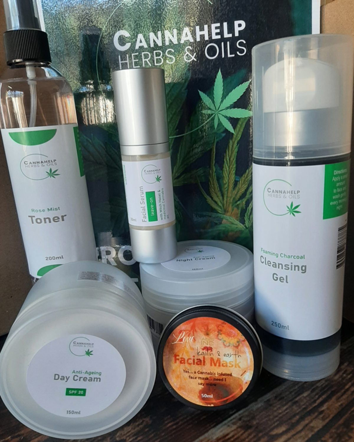 Face & skincare range